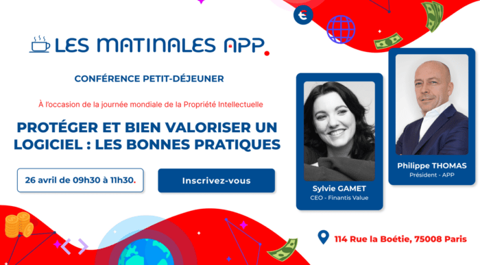 Matinale valorisation des logiciels Finantis Value APP